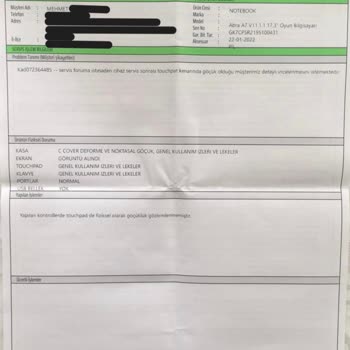 Monster Teknik Servis Laptopuma Zarar Verdi!