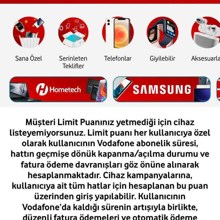 Vodafone Puan Silme Sorunu Mağduriyeti
