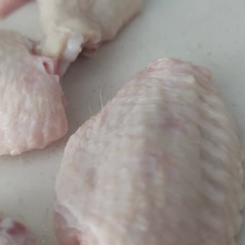 Erpiliç Kanat Ve Butların Üzerindeki Tüyler Yolunmamış