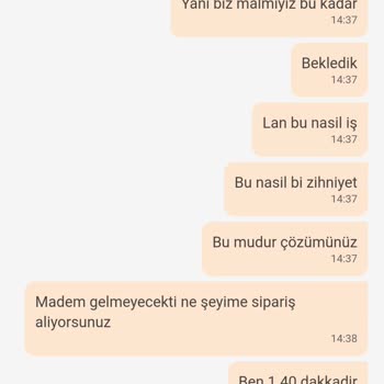 Trendyol GO Pişmanlık Tır Kesinlikle Yemek Sipariş Etmeyin
