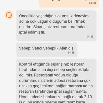 Trendyol GO Pişmanlık Tır Kesinlikle Yemek Sipariş Etmeyin