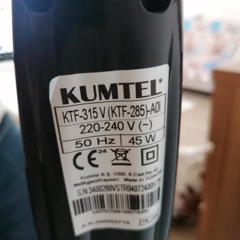 Kumtel Vantilatör Ayakları Kırılması Ve Çözüm Bulunmaması!