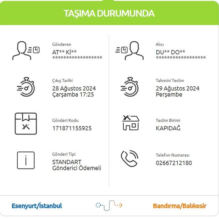 Yurtiçi Kargonun Teslimatı Geciktirmesi ve Yaşanılan Mağduriyet