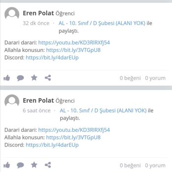 EBA Hesabım Çalındı Ve Uygunsuz Paylaşımlar Yapıldı