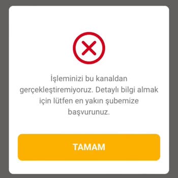 VakıfBank Sky Limit Kullanamıyorum