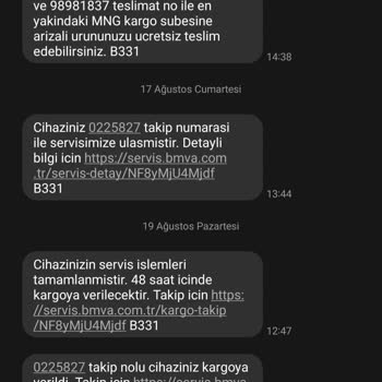 Kiwi Home Kiwi Müşteri Hizm. Hatta Çok Bekletmesi Ve MNG Kargo'nun Sorumsuzluğu