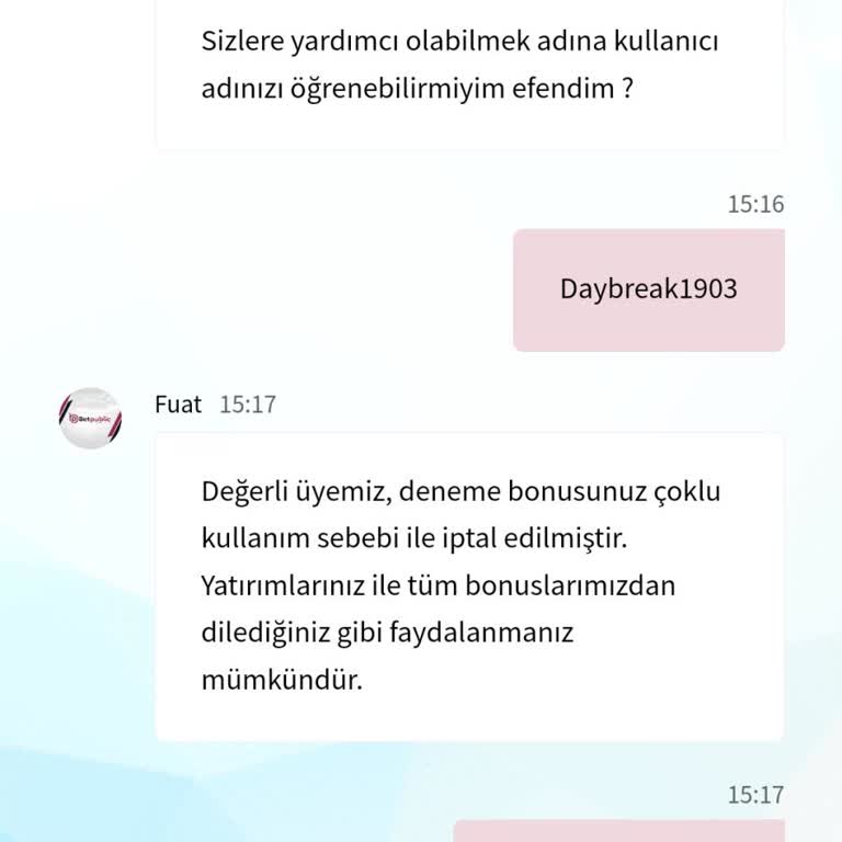 Betpublic Yanıltıcı Bonus Ve Çekim İşlemleri Hakkında Şikayet