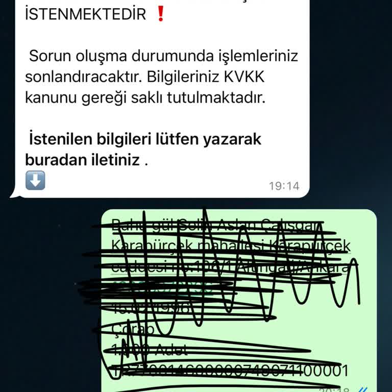 Evde Ekişi Paketleme Kişisel Bilgilerimin Güvenliği Konusunda Endişelerim Var