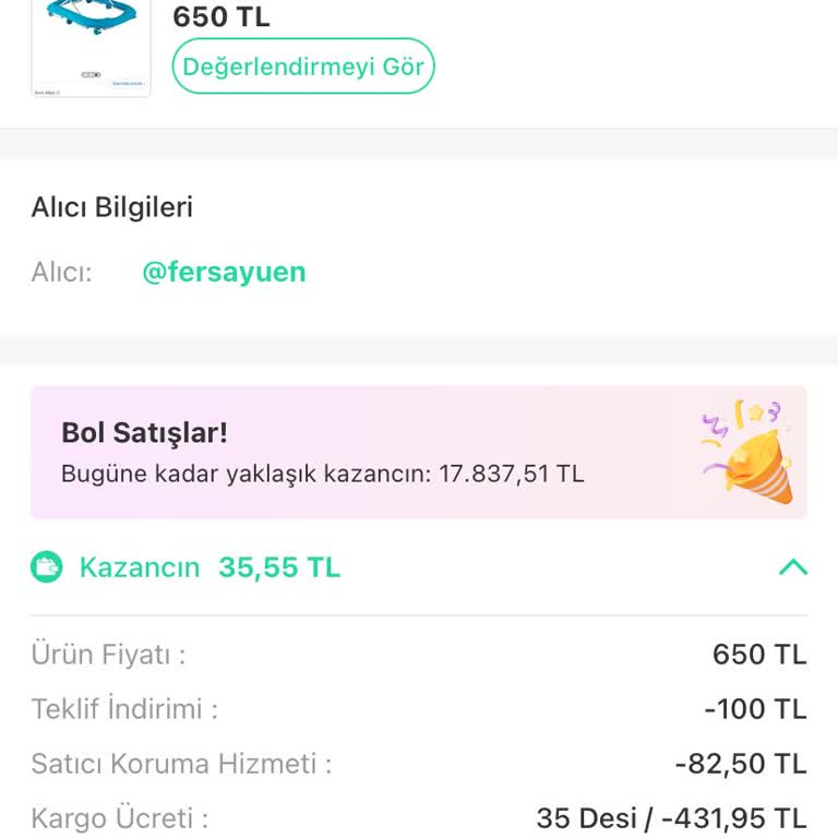 Dolap Kargo Ücreti Ve Kesintilerle Mağduriyet