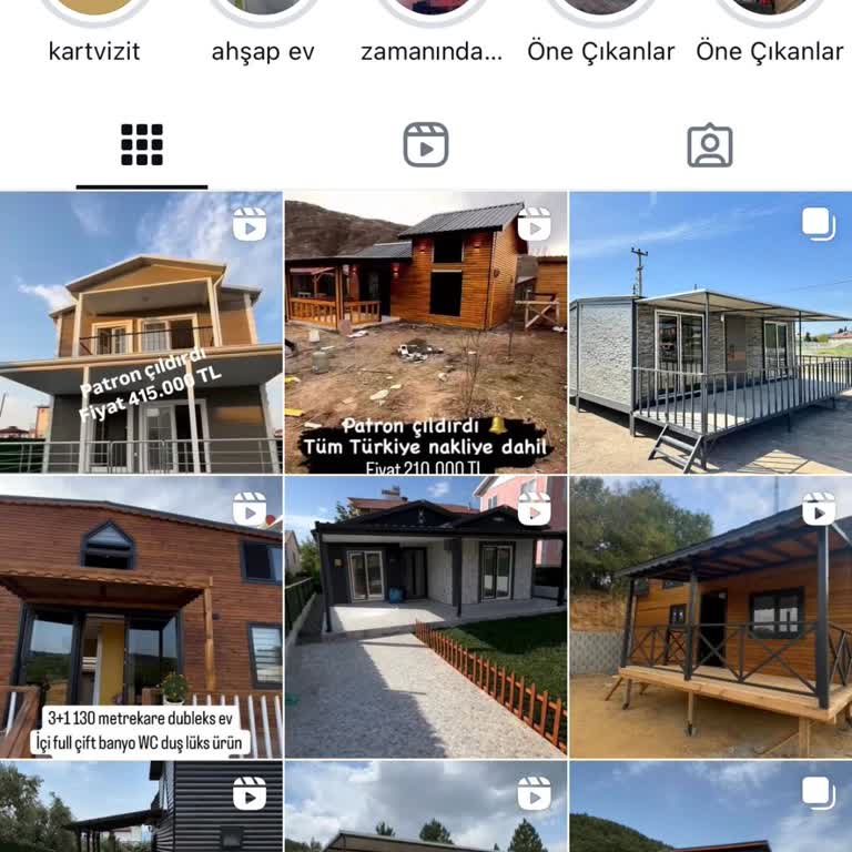 Ahsapev_fabrikasii Ahsapev Atölyesi Bungalov Evleri Kesinlikle Sahte Bir Sayfadır