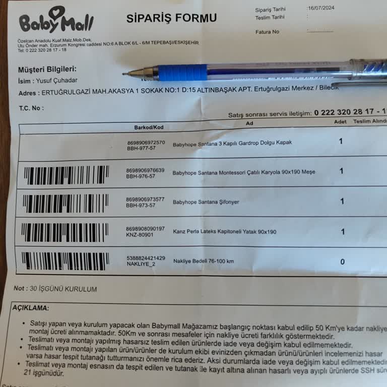 Baby Mall Eskişehir Baby Mal Da Satış Var Teslimat Yok