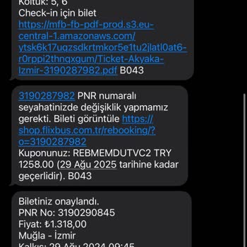 Kamil Koç Yaşanan Bilet Ve Müşteri Hizmetleri Sorunu