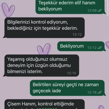 A101 İade Geçmemesi Memnuniyetsizlik
