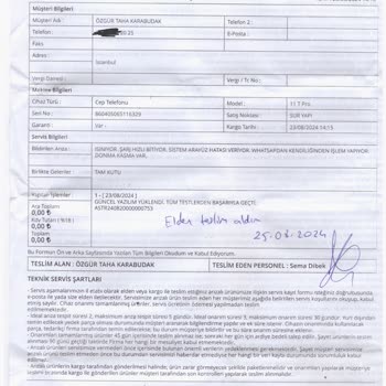 Xiaomi İlgisiz Yetkili Servis