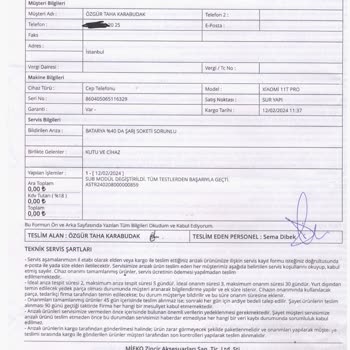 Xiaomi İlgisiz Yetkili Servis