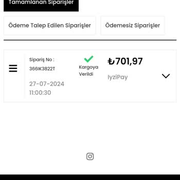 Bezen Store Gelmeyen Ve Ücret İadesi Yapılmayan Ürün