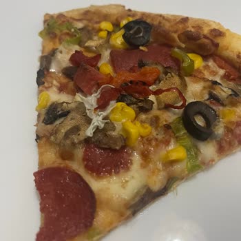 Terra Pizzanın İçinden Çıkan Plastik