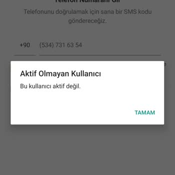 Martı Hesap Kapandı Sebebi Bilmiyorum