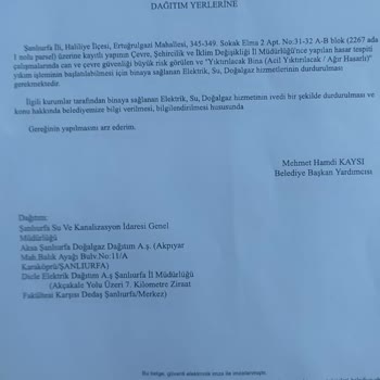 DASK Acil Yardım Cumhurbaşkanın Verdiği Belgeleri Kabul Edilmesi