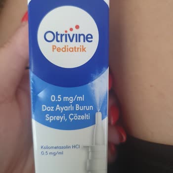 Otrivine Pediatrik Burun Spreyi Koku Ve Tad Kaybına Neden Oldu!