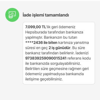 Hepsiburada World Puan İadesi