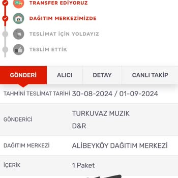 D&R Ve Kargo Firmasıyla Yaşanan Teslimat Sorunu
