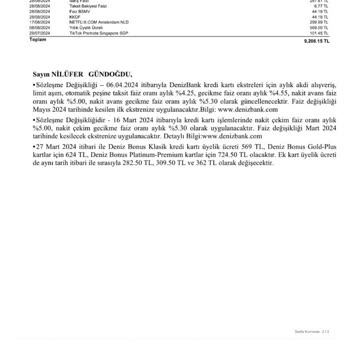 Denizbank Kredi Kart Hk.