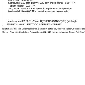 Efsun Çiçekçim Çiçek Siparişim Gitmedi