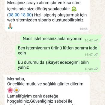Lamelif Giyim Değişim Sürecinde Yaşanan Sorunlar Ve İlgisizlik