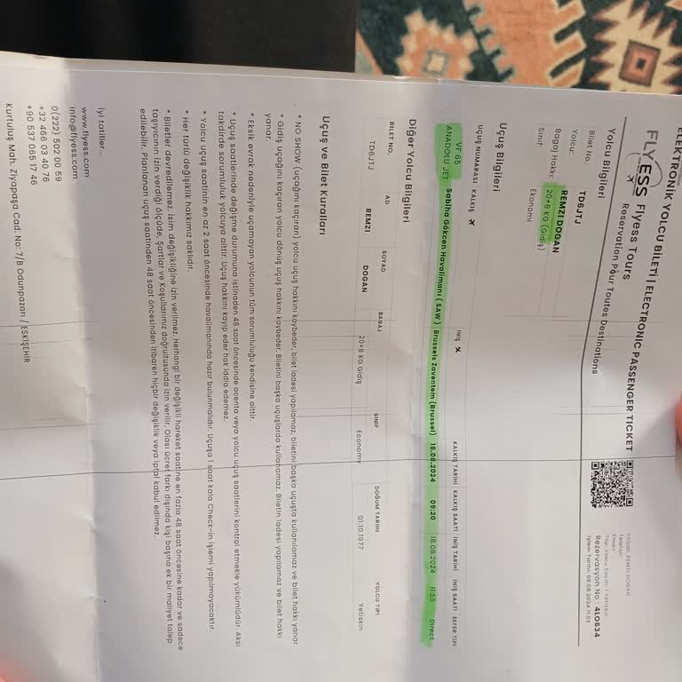 Flyess Tours Şikayetçiyim