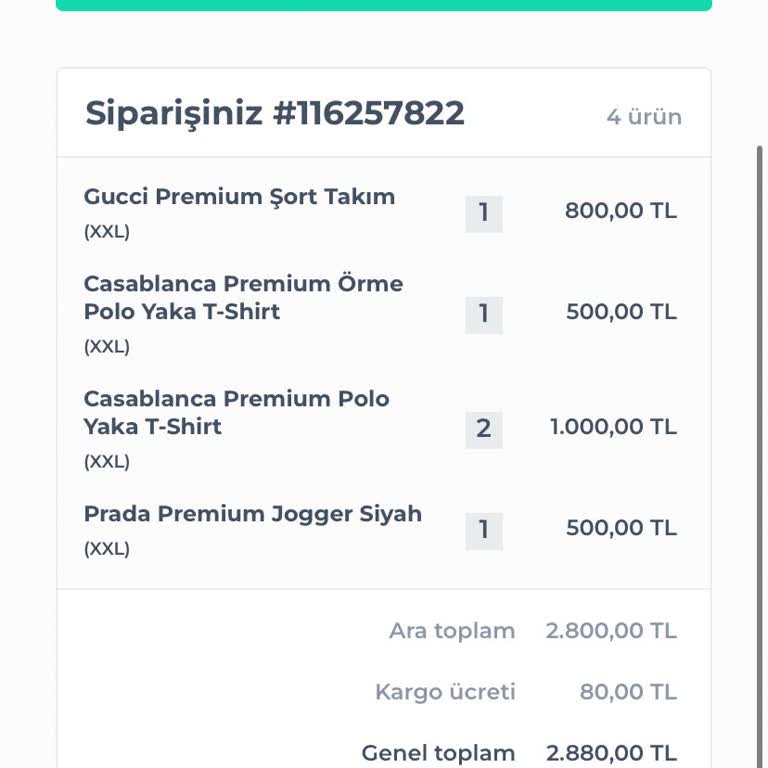 Ozd Premium Yanlış Ve Eksik Gelen Siparişle Hayal Kırıklığı