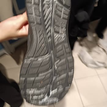 Dangerous Slippery Soles on Asics Ortholite Shoes