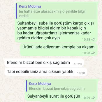 Kenzlife Ev Mobilyaları Kenzlife Mobilya Mağduriyeti