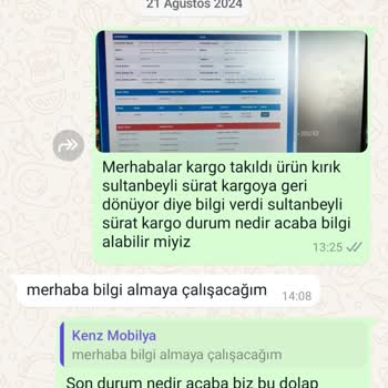 Kenzlife Ev Mobilyaları Kenzlife Mobilya Mağduriyeti