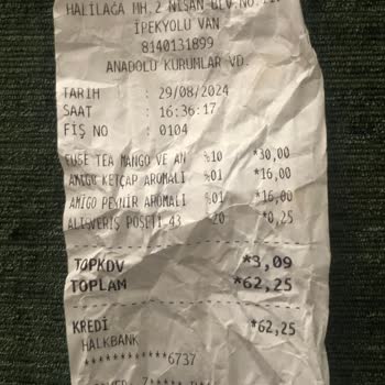 Amigo Cips İçindeki Değişik Şeyler