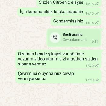 Torpido Koruma Store Yanıltıcı Ürün Ve Kötü Müşteri Hizmeti Deneyimi