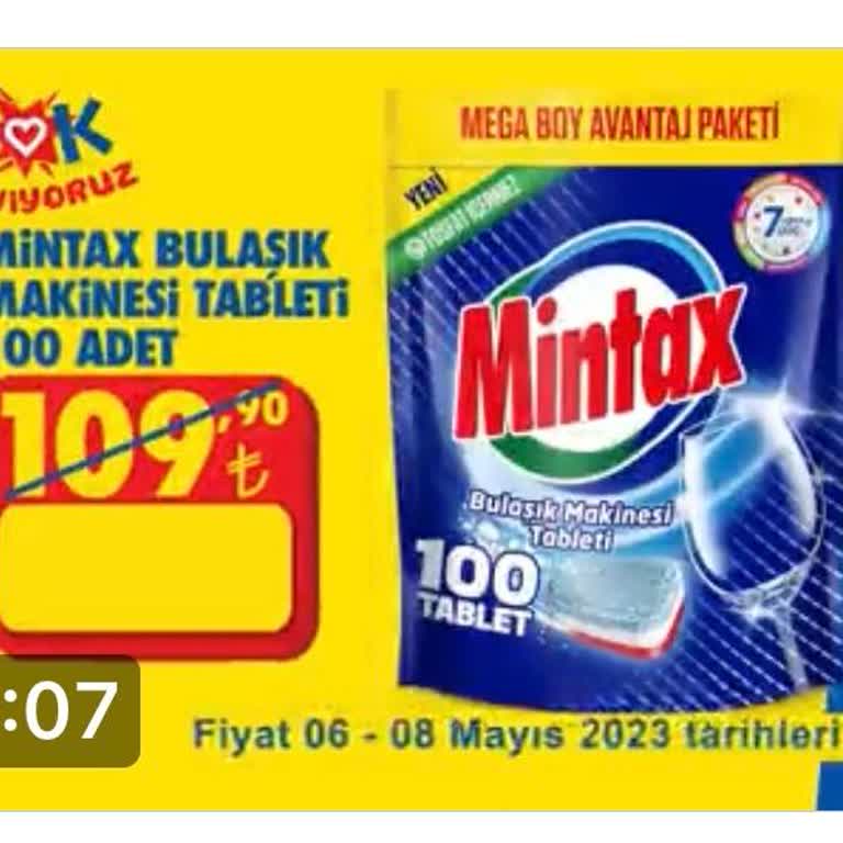 Mintax Bulaşık Makinesi Tabletinin Performans Sorunu