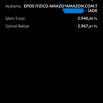 Amazonun Yapmaması Gerekir Değerini Düşününce!