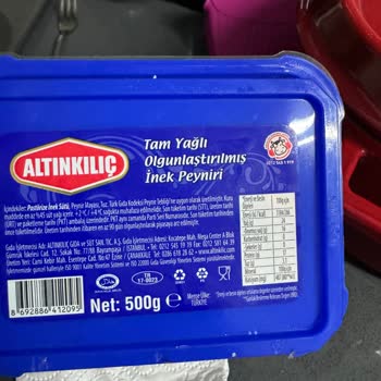 Altınkılıç İnek Peyniri Tat Sorunu