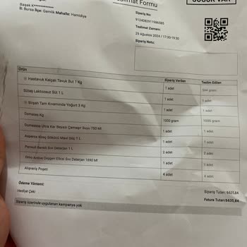 A101 Marketten Gelen Bozuk Tavuk Ürünü