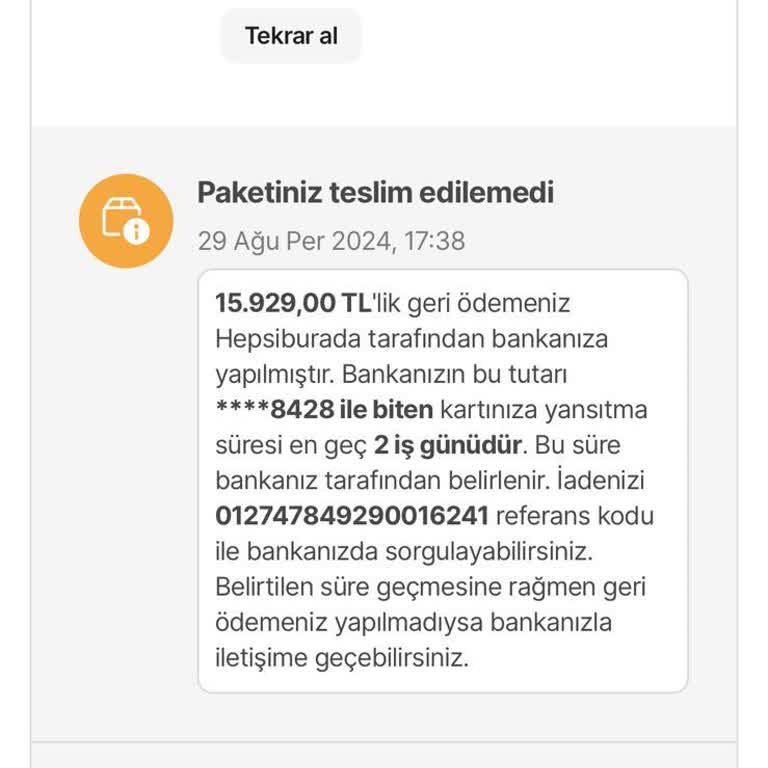 Hepsijet Kargoyu Keyfi İptal Etmiş