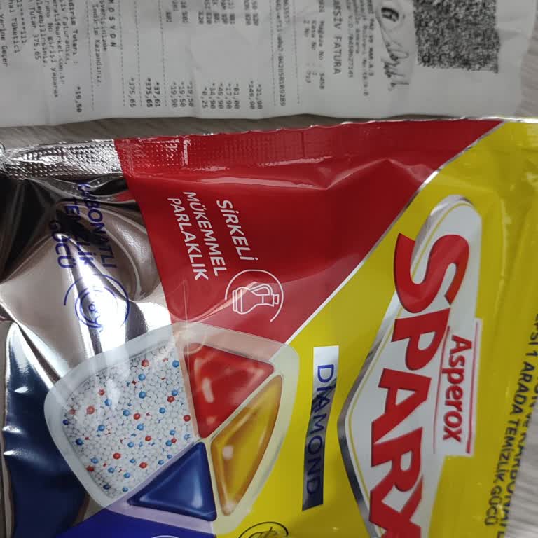 Asperox Diamond Bulaşık Tableti Camları Sarartıyor