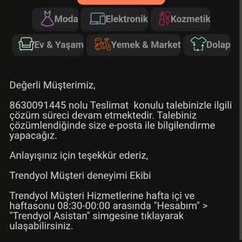 Trendyol Siparişinin Onaysız İptali Ve Mağduriyet