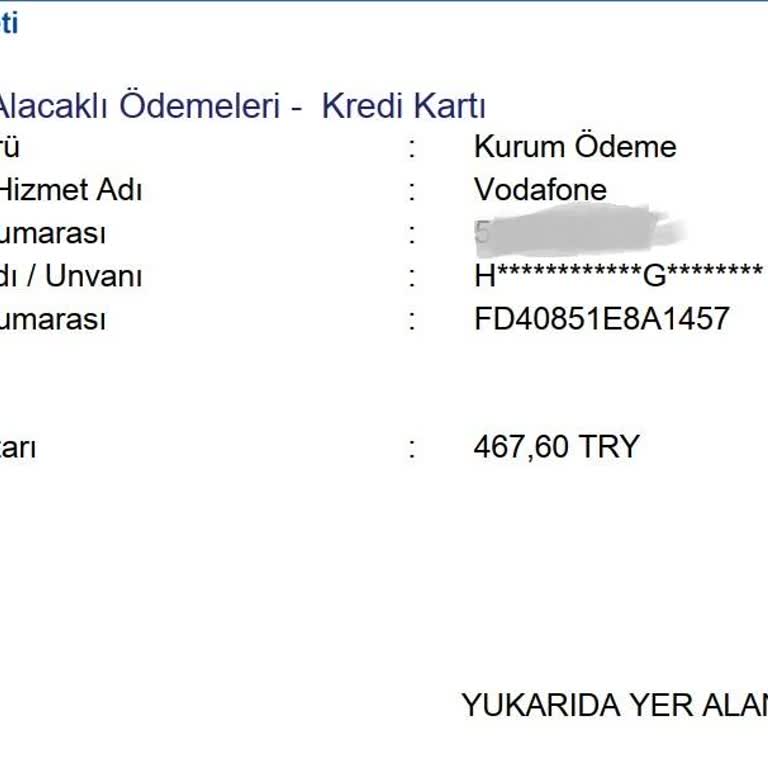 Vodafone'dan Taahhüt Bozulması ve Yüksek Fatura Şoku