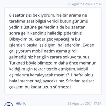 TurkNet İnternet Bağlantı Sorunu Ve Hizmet Gecikmesi