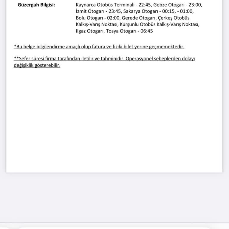 Obilet Haberim Olmadan Koltuk Numaramı Değişmişler