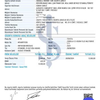 Toyota Plaza Kocaeli Kaya Toyota Kaya Plaza İzmit Müşterilerini Mağdur Ediyor