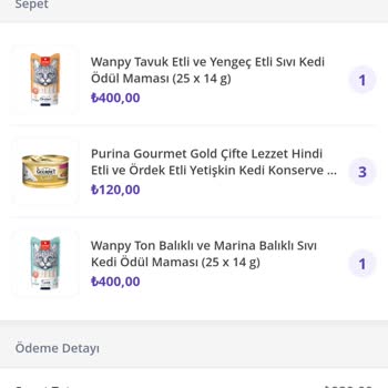 Getir Çarşı, Pet Mamacı İşletmesi Siparişimi Yanlış Teslim Etti