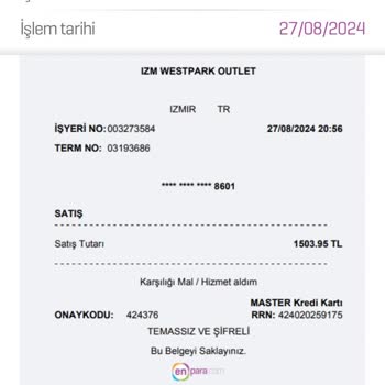 Ecrou Kusurlu Ürün Ve Kaba Davranışla Karşılaştım