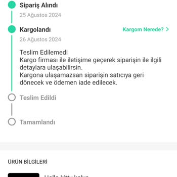 Sürat Kargo Teslim Edilemeyen Kargo Mağduriyeti